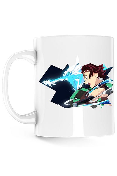 OEM Cana Demon Slayer Tanjiro Attack on Kimetsu no Yaiba, alba, 330 ml