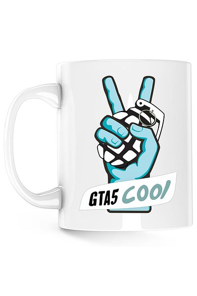 OEM Cana GTA5 Cool, alba, 330 ml
