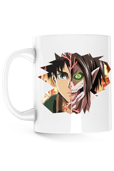 OEM Cana Eren Yeager Attack on Titan AOT Manga Anime, alba, 330 ml