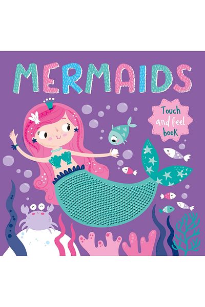 North Parade Children's book, NPP, Mermaid: Touch and Feed Book, 0+ years