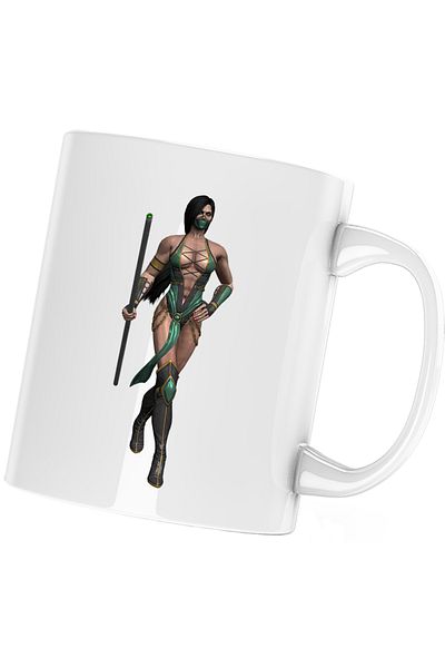 OEM Cana Mortal Kombat Jade Green Diamond Game, alba, 330 ml