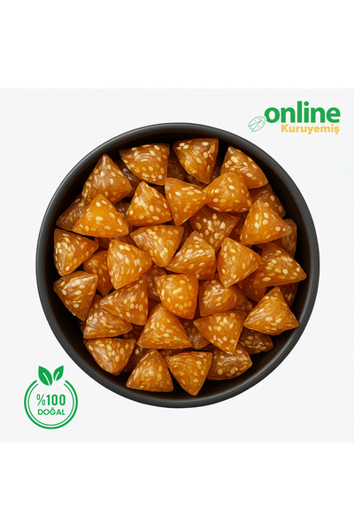 online kuruyemiş Online Kuruyemiş Susamlı Akide Şekeri 500 gr
