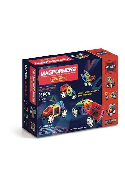 Clicstoys Magnetic building set - Magformers Wow 16 pieces