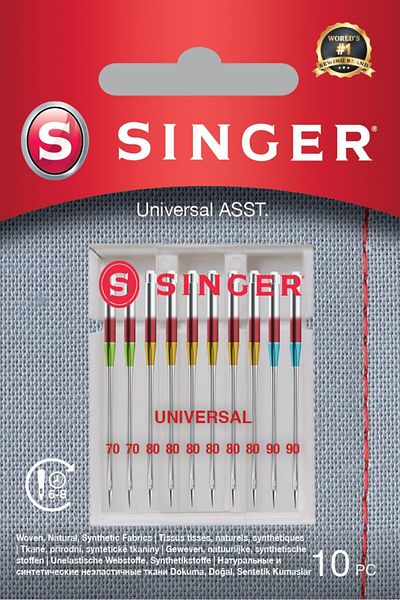 M Singer Singer | Uniwersalne igły ASST 10PK do tkanin