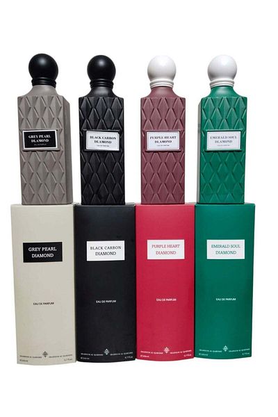 Gifts Diamond Perfume Set - Ibrahim Al-Qurashi Alternative 200ml