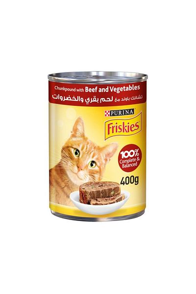 PURINA NESTLE Purina Friskies Cat Beef&Veg 400g