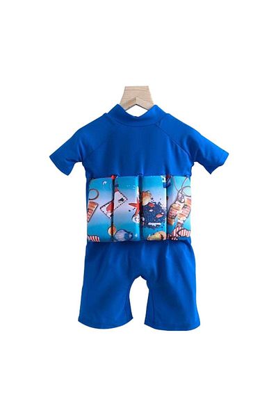 Toybox Kids Float Suit, Blue, Size L For 1-2 Years