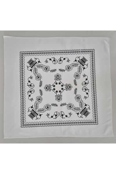 Milenam Authentic Pattern Small Size Coffee Table Cover Kitchen Cover