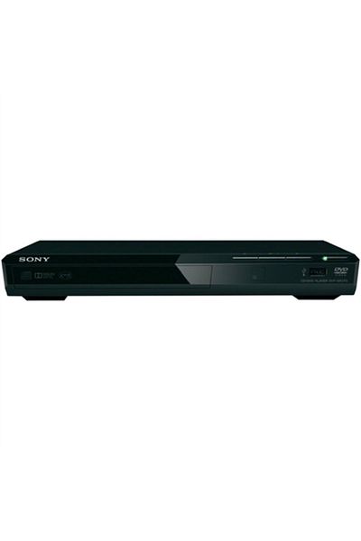 Sony | Odtwarzacz DVD | DVP-SR370B | JPEG, MP3, MPEG-4, WMA, AAC i Linear PCM