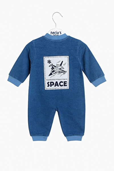 tinytrends Bebek Unisex Pamuklu Space Dream Kot Tulum