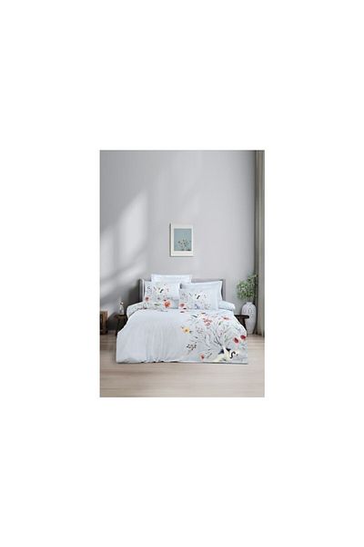 Altınbaşak 100% Cotton Double Duvet Cover Set Avila Sky