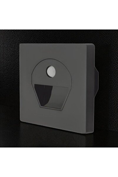 Cata 1W SENSÖRLÜ LEDLİ KORİDOR ARMATÜRÜ SİYAH KASA(BEYAZ) CT-5170SB