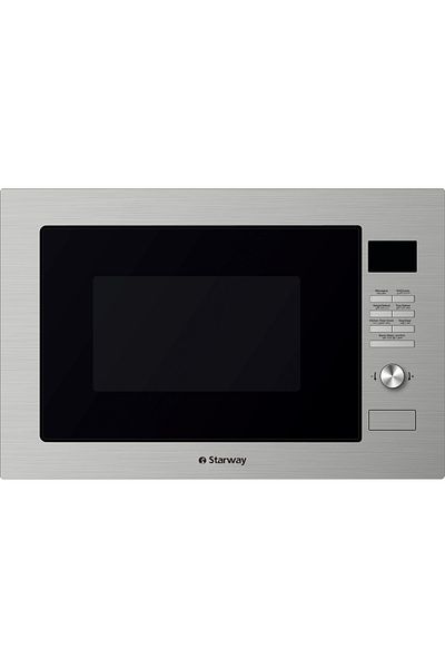 starway 30 Lt Built In Microwave Oven, Grill, Digital Screen, 1450 Watt, Total Steel Surface .and Cavity