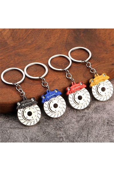 PERİBOİA Car Brake Disc Keychain