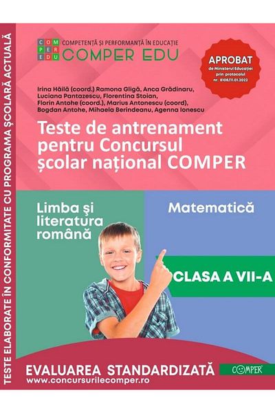 Editura Comper Practice tests for the National School Competition
