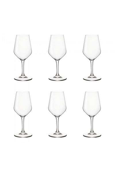 Bormioli Rocco Set of 6 BORMIOLI ROCCO ELECTRA dessert wine glasses, 190ml, D6.7xh16cm, glass