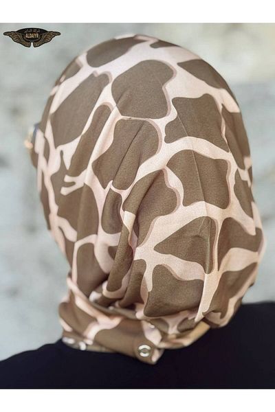 ALDIRA Snap Hijab Bonnet Pattern