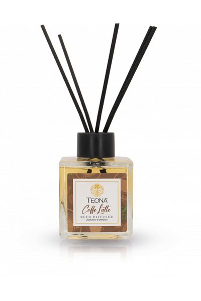 TEONA Coffee Latte Reed Air Freshener, 110 ml