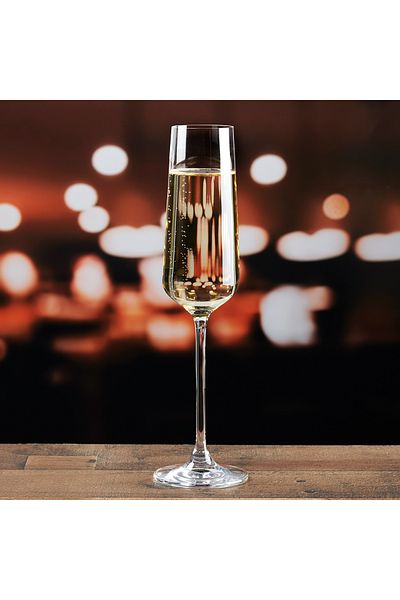 LUCARIS Set 6 pahare cu picior pentru sampanie HONGKONG 270ml CHAMPAGNE