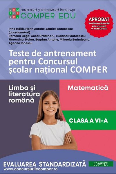 Editura Comper Practice tests for the National School Competition