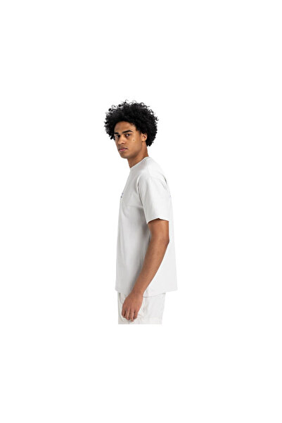 Quiksilver Standard Fit T-Shirt Soft Textured Colorful Round Neck T-Shirt