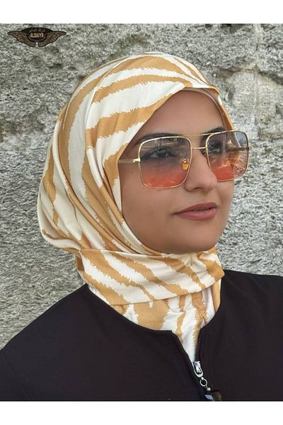 ALDIRA Snap Hijab Bonnet Pattern
