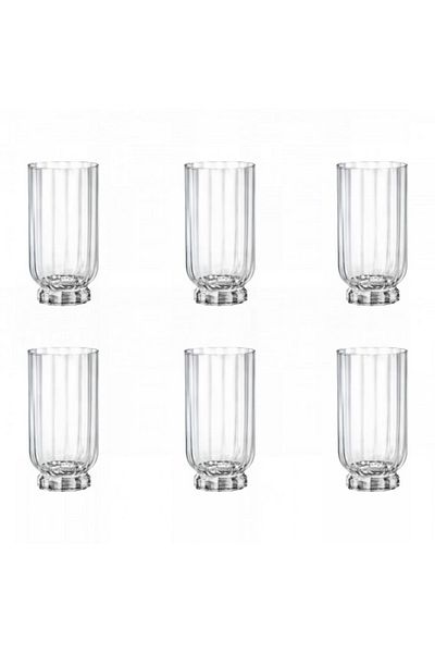 Bormioli Rocco Set 6 pahare long drink, BORMIOLI ROCCO FLORIAN, 430ml, D7,3xh14,1cm