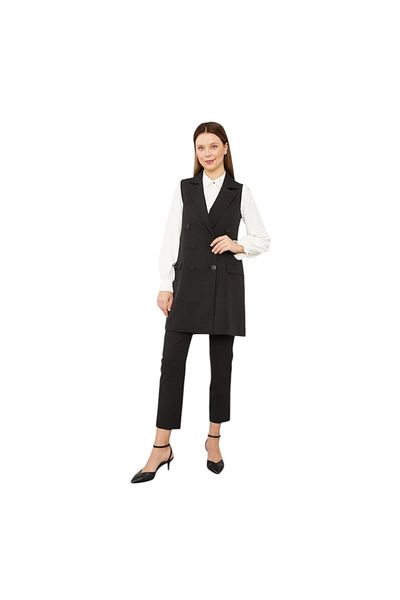 Levidor Double Breasted Cut Vest Pants Suit