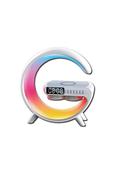 rexa 4-in-1 Smart LED Table Lamp with Wireless Charger, Alarm Clock & Bluetooth Speaker