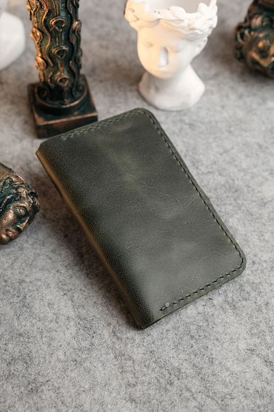 TROYACRAFT Handmade Leather Card Holder Wallet - Apollon