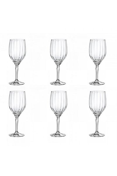 Bormioli Rocco Set of 6 white wine glasses BORMIOLI ROCCO FLORIAN, 380ml, D8.2xh20.8cm