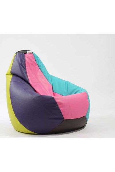 Pufrelax Nirvana Light Beanbag Armchair, Eco-Leather - Mosaic