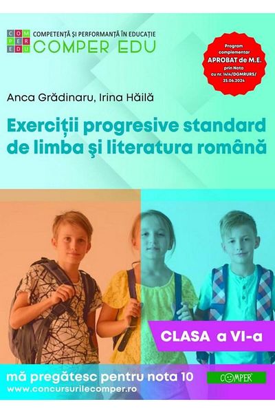 Editura Comper Standard progressive exercises in language and literature