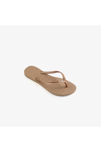 Havaianas Παιδικές καφέ παντόφλες Slim Crystal