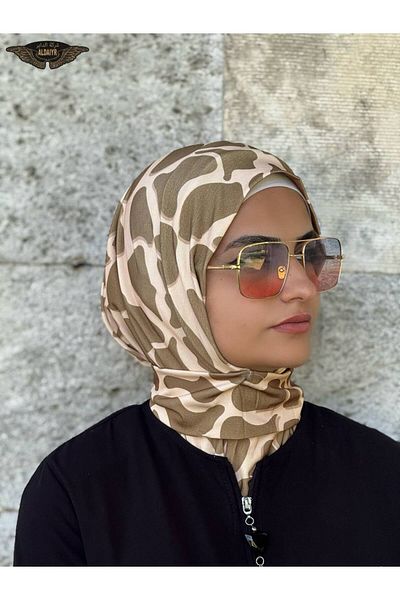 ALDIRA Snap Hijab Bonnet Pattern