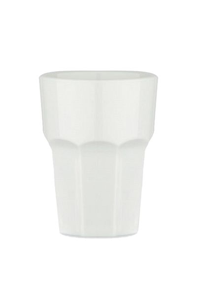 Raki White polycarbonate glass WHITE 250ml 84xh90mm