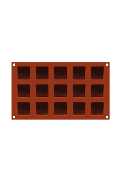 silikomart Силиконова форма Mauresque Square, 15 гнезда, 23 мл, 40x40x16, м