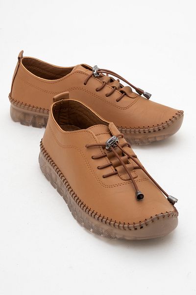 Ataköy Ayakkabı Women's Leather Casual Shoes