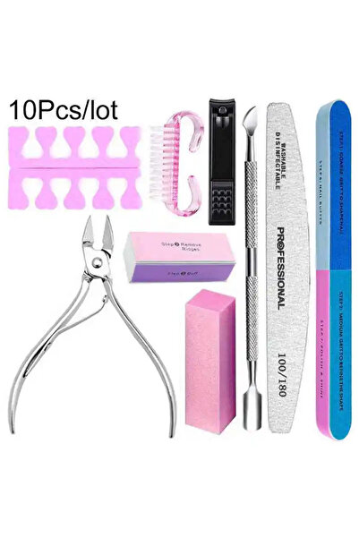 Belora Επαγγελματικό σετ μανικιούρ, 10 τεμάχια