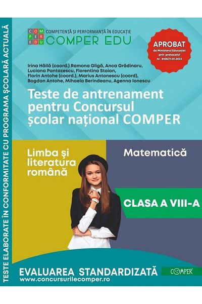 Editura Comper Practice tests for the National School Competition