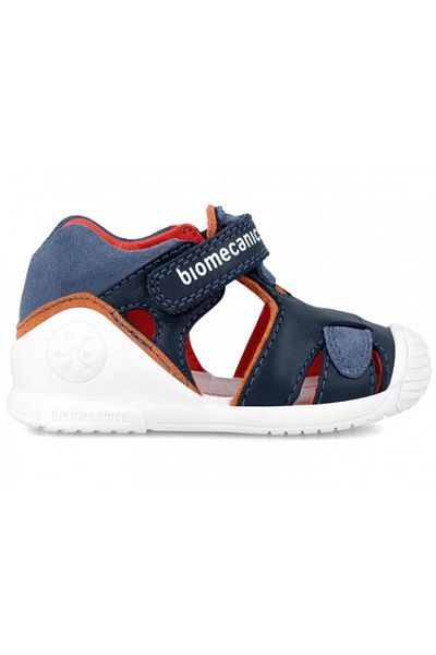 BIOMECANICS Sandale din piele primii pasi baieti 242124-A