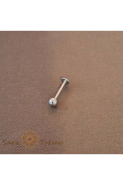 saratremo Titan Piercing Straight Rod with Large Ball