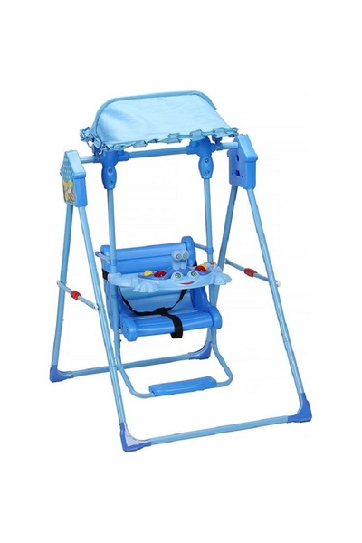 rexa زحليقة بلاستيكية مع مجموعة أرجوحة للأطفال الصغار