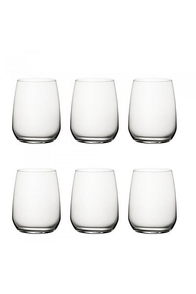 Bormioli Rocco Set of 6 BORMIOLI ROCCO RESTAURANT water glasses, 430ml