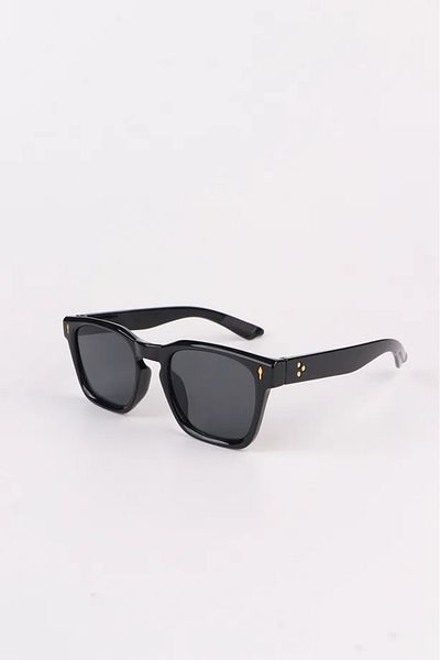 MACERATİ Swank Unisex Black Sunglasses