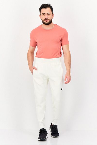 adidas Men Regular Fit Outdoor Sweatpants, Off-White
