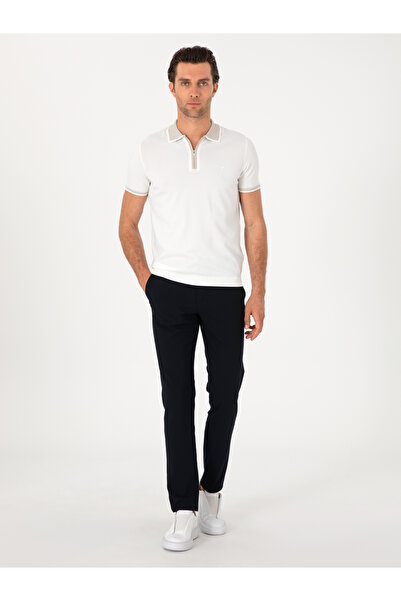 Cacharel Lacivert Slim Fit Kanvas Pantolon 50313881-VR033