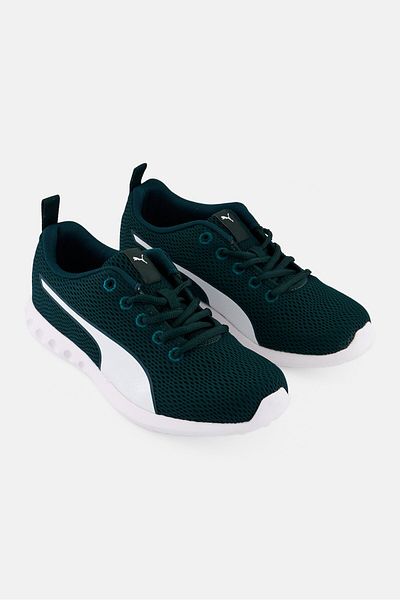 Puma Women Dwane Lace Up Running Shoes, Emerald Green
