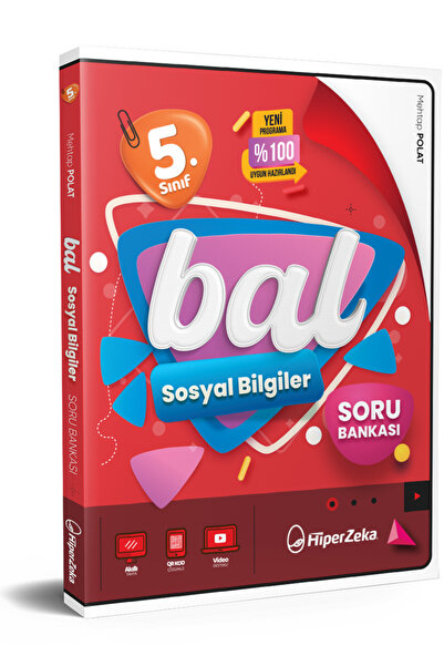 HiperZeka 2026 5. Sınıf BAL Sosyal Bilgiler Soru Bankası | Mehtap POLAT