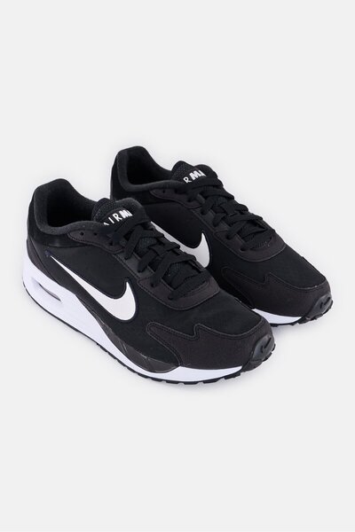 Nike Men Air Max Solo Lace Up Training Shoes, Black